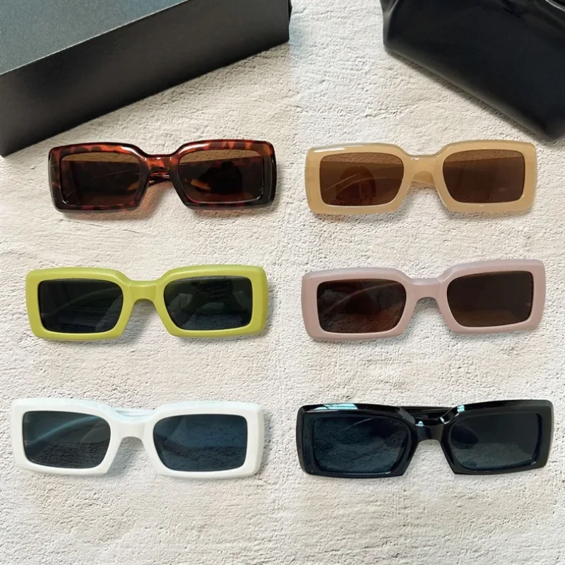 Designer Sunglasses - Nouvelles lunettes de soleil rectangulaires pour