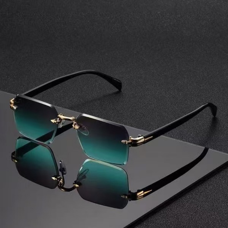 Sunglasses Uv400 - Lunettes de soleil sans monture, de