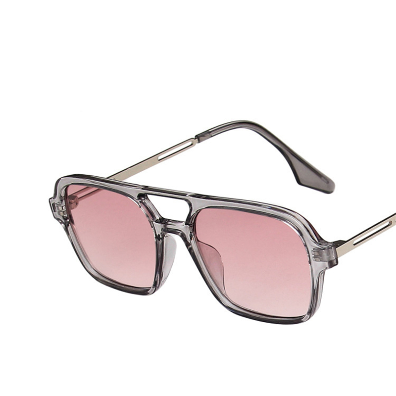 Sunglasses Uv400 - Lunettes de soleil rétro à double