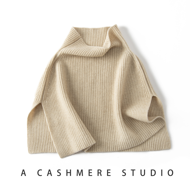 Cashmere Scarf - MERRILAMB pull écharpe tricoté cachemire châle