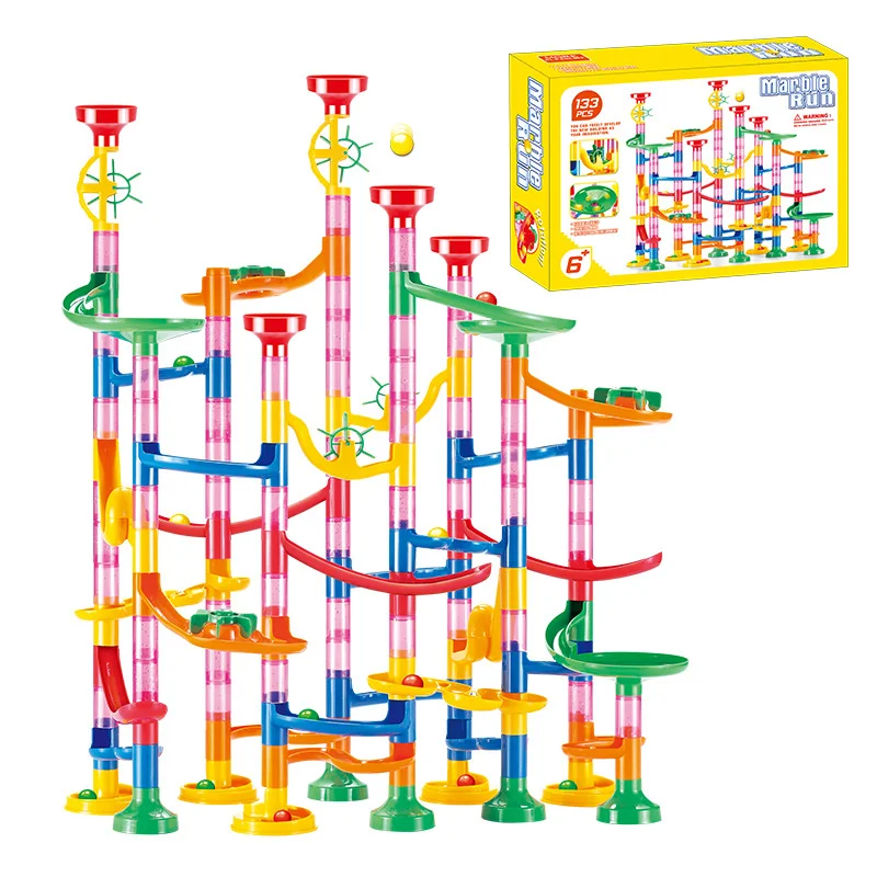 Marble Coaster Set - 50-142 Pièces Jouet de labyrinthe 3D