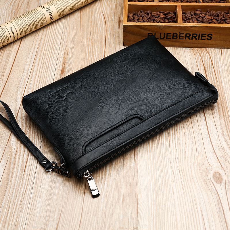 Leather Wallet Men - Pochette Homme Design de Marque en