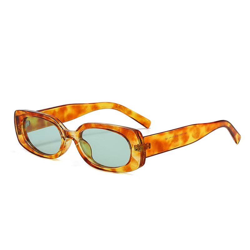 Sunglasses Uv400 - Lunettes de soleil rectangulaires de luxe,