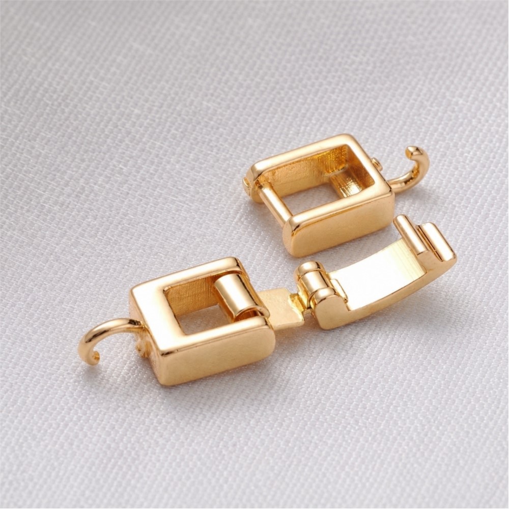 2 pièces, fermoirs de collier  - Gold Plated Jewelry avis et prix