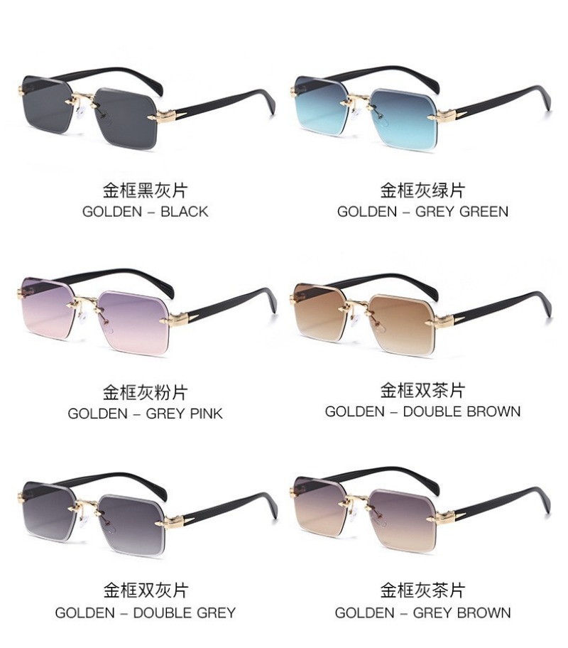 Lunettes de soleil sans montur - Sunglasses Uv400 avis et prix