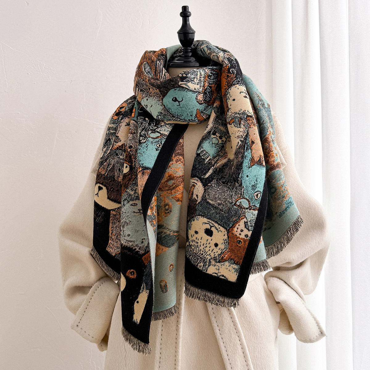Écharpe en imitation cachemire - Cashmere Scarf avis et prix