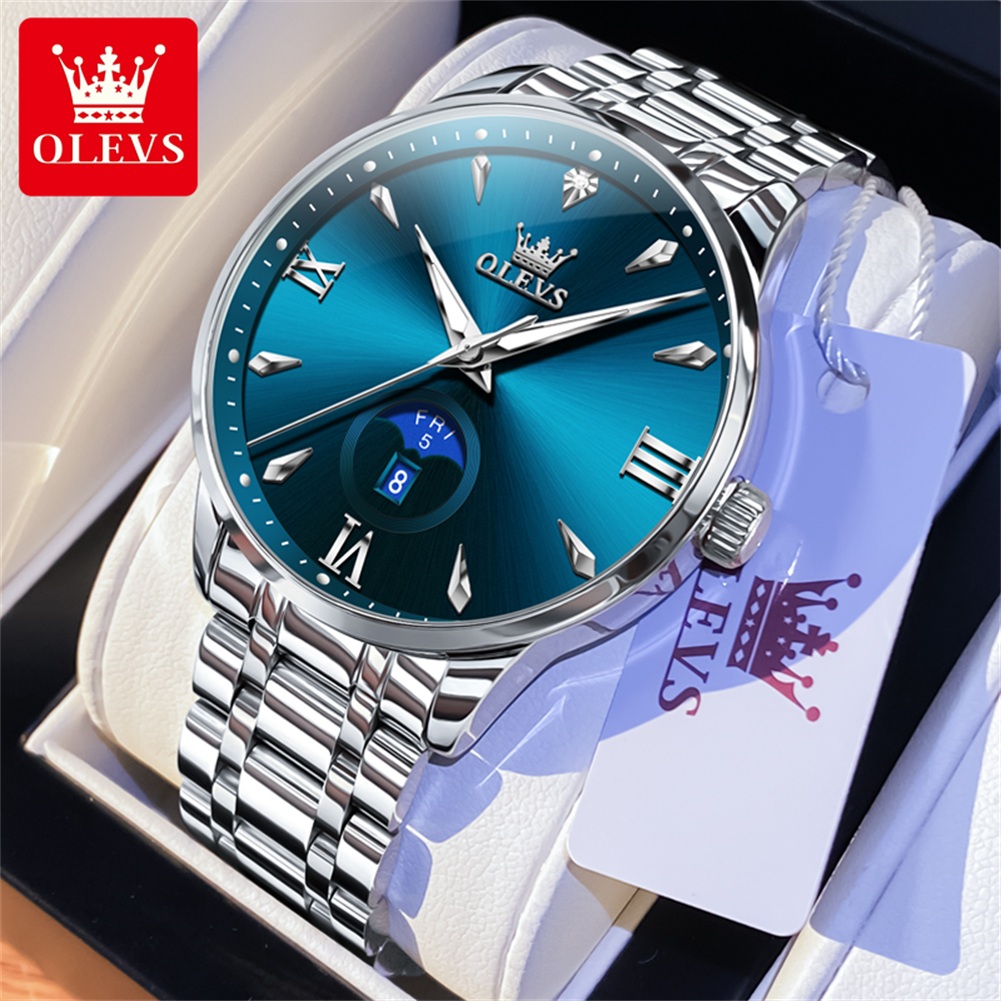 OLEVS Phase de lune montres po - Luxury Watch Men avis et prix