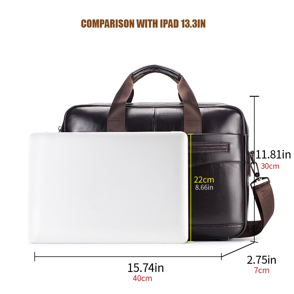 STEEL LION Sac pour ordinateur - Leather Briefcase avis et prix