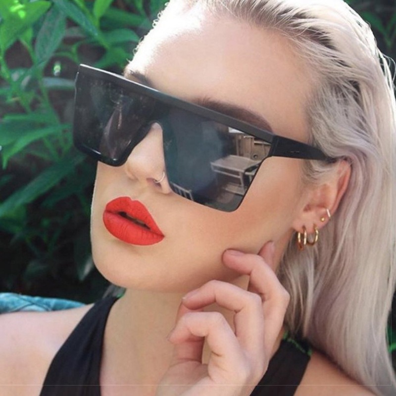 Lunettes de soleil carrées vin - Designer Sunglasses avis et prix