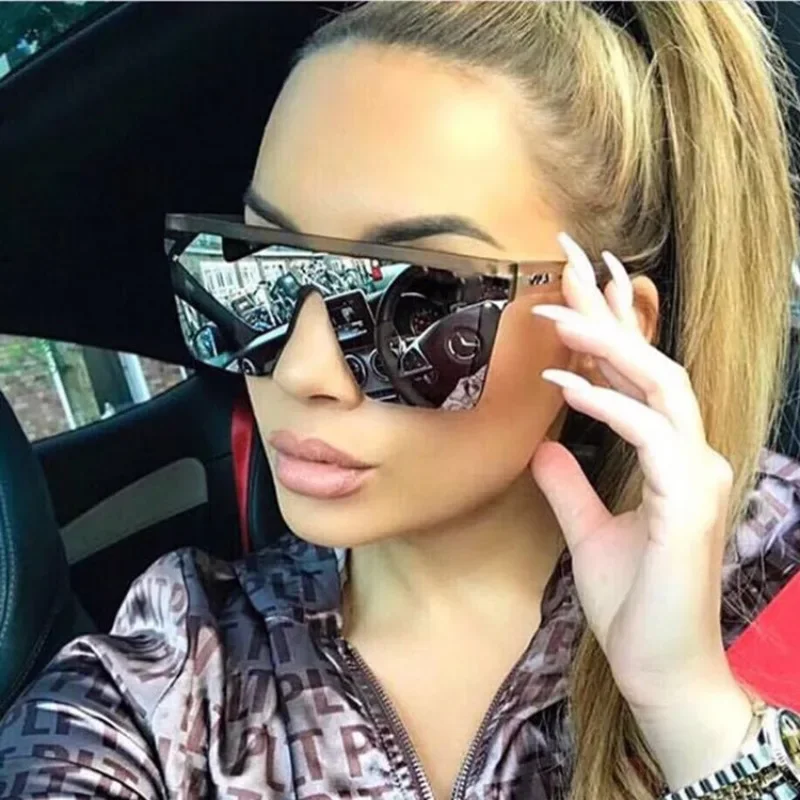 Lunettes de soleil carrées vin - Designer Sunglasses avis et prix