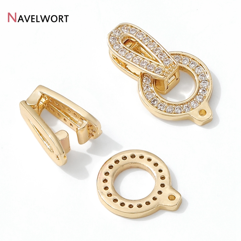 1/2/3 pièces de fermoirs de br - Gold Plated Jewelry avis et prix